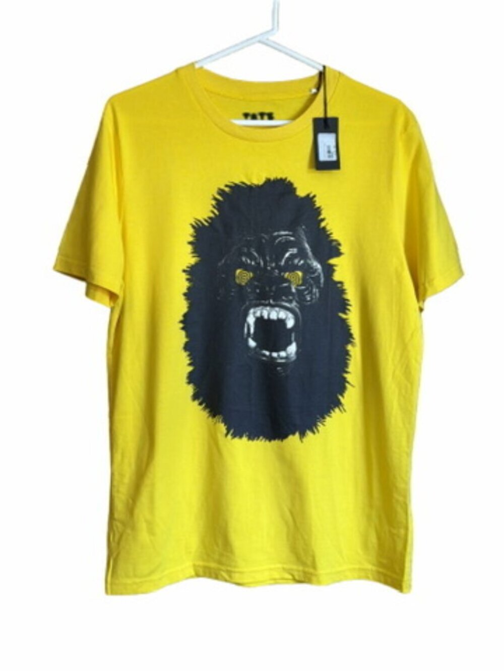 Guerrilla Girls Yellow Gorilla t-shirt from Tate Museum Size Small NWT